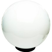 تصویر چراغ حیاطی توپی ایران تک سایز ۳۰ سانت پلی کربنات 