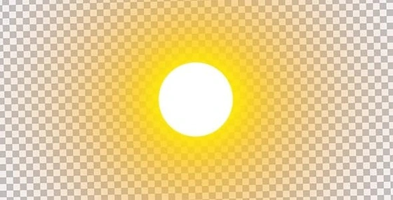 خرید و قیمت دانلود تصویر PNG دایره یا گرد نور خورشید | ترب