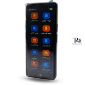تصویر دستگاه مترجم زبان همزمان انلاین و افلاین a50 pro 