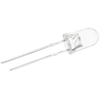 خرید و قیمت LED سفید شیشه ای - 5mm - بسته 10 تایی | ترب