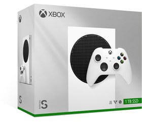 تصویر ایکس باکس سری اس 1 ترابایت سفید – XBOX Series S 1TB Robot White 