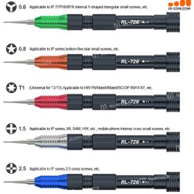 تصویر ست پیچ گوشی 5 عددی ریلایف RELIFE RL-726A 