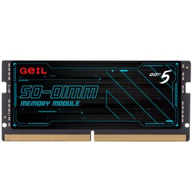 تصویر رم لپ تاپ DDR5 تک کاناله 5200 مگاهرتز CL42 گیل پارت نامبر GS58GB5200C42SC ظرفیت 8 گیگابایت Geil GS58GB5200C42SC DDR5 8GB 5200MHz CL42 Laptop Ram