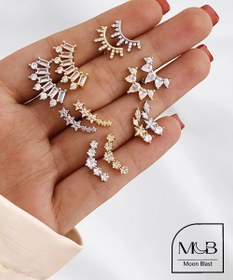 تصویر پیرسینگ گوش جواهری مدل PG1004 