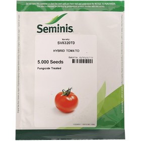 تصویر بذر گوجه 8320 (SV8320) سمینیس 5000 عددی Seminis tomato 8320 f1 seed