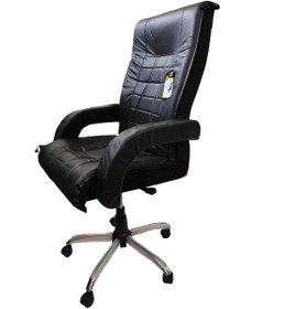 تصویر صندلی مدیریت لاندا Landa Swivel Office Chair with Patterned Design