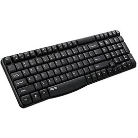 تصویر کیبورد بی‌سیم رپو مدل A 1050 ا E1050 Wireless Keyboard E1050 Wireless Keyboard
