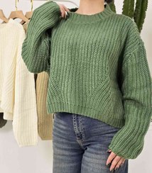 تصویر بلوز بافت مدل چاکدار کد 4811 