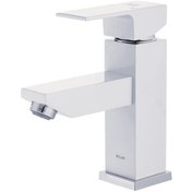 تصویر کلار شیر روشویی نیو فلت سفید 