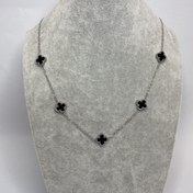 تصویر گردنبند برند ونکلیف مشکی 