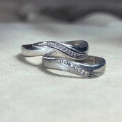 تصویر حلفه ست نقره 03 