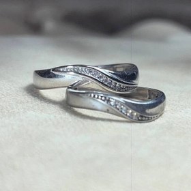 تصویر حلفه ست نقره 03 