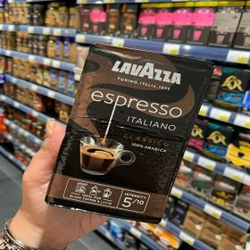 تصویر پودر قهوه اسپرسوایتالیانو لاواتزا (درجه5) ۲۵۰ گرم Lavazza