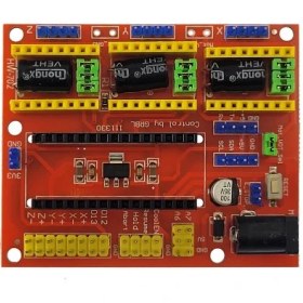 تصویر شیلد CNC ورژن 4 مخصوص آردوینو نانو (cnc shield v4) Arduino CNC shield V4 nano