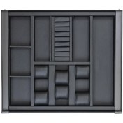 تصویر نظم‌دهنده کمربند، کراوات و زیورآلات AUX عرض ۶۰ سانت | اکسسوری کمد لباس 