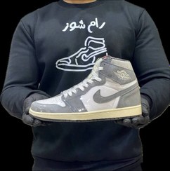 تصویر کتونی نایک جردن 1 مدل Air jordan 1 washed 