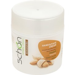 تصویر کرم نرم‌کننده دست و صورت شون عصاره بادام حجم ۱۵۰ میلی‌لیتر کاسه‌ای 