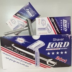 تصویر خودتراش فلزی لرد- دسته کوتاه (بسته 24 عددی) 