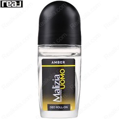 تصویر رول ضد تعریق مردانه آمبر 12 میلی لیتر مالیزیا ا Malizia Amber deodorant Roll on for men Malizia Amber deodorant Roll on for men