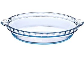 تصویر ظرف پیتزا خوری دسته دار پیرکس PYREX کد 198 