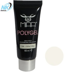تصویر پلی ژل میا glitter millky 