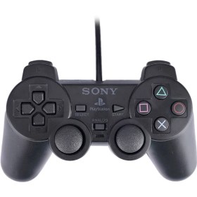 تصویر دسته بازی سونی پلی استیشن 2 مدل دوال شاک Sony PlayStation 2 DualSHock Game wired Joystick