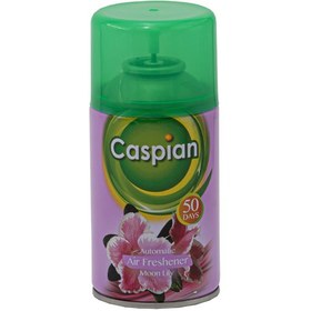 تصویر اسپری خوشبو کننده هوا اتوماتیک با رایحه سوسن 250میل کاسپین Caspian Moon Lily Automatic Air Freshener Spray 250ml