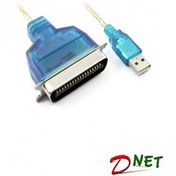تصویر تبدیل USB به Parallel سنترونیکس دی نت D-NET USB To 36pin/M Centronics Printer Converted Cable