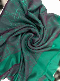 تصویر روسری قواره بلند ژاکارد لمه دورو 