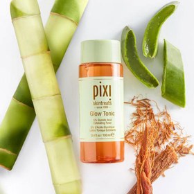 تصویر تونر لایه بردار گلوتونیک پیکسی Pixi Glow Tonic 5% Glycolic Acid