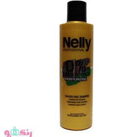 تصویر شامپو بدون سولفات آبرسان گلد نلی 300 میل Nelly Hydrating Shampoo 300 ml