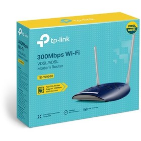 تصویر مودم روتر VDSL/ADSL تی پی-لینک مدل TD-W9960_V1 TP-LINK VDSL/ADSL TD-W9960_V1 Modem Router