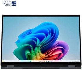 تصویر لپ تاپ اچ‌پی OmniBook X Flip 16-as0023dx ظرفیت ۱ ترابایت با ۱۶ گیگابایت رم و صفحه لمسی 