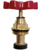 تصویر بالاتنه یدکی شیر فلکه سفید سایز 20 - 1 عدد 