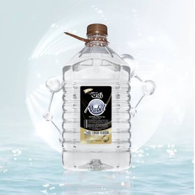 تصویر آب مقطر دوبار تقطیر نابت ۴ لیتری درجه یک Double distilled Nabat 4 liter first class distilled water