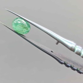 تصویر زمرد بیضی کد 37261 