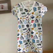 تصویر سرهمی نوزاد اچ اند ام سایز ۶ تا ۹ ماه نخی 