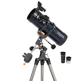 تصویر تلسکوپ سلسترون مدل AstroMaster 114EQ 