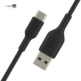 تصویر کابل تبدیل USB به USB-C بلکین مدل CAB001bt1M طول 1 متر Belkin CAB001bt1M BoostCharge USB-A to USB-C Cable 1M