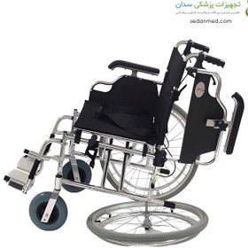 تصویر ویلچر تمام ارتوپدی مدل lajQ-908 جی تی اس (JTS) orthopedic wheelchair jts 908 lajq