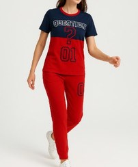 تصویر ست تیشرت و شلوار دخترانه و زنانه اسپرت 