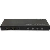 تصویر سوییچ HDMI KVM چهار پورت D-Link مدل DKVM-410H D-Link DKVM-410H 4 port USB KVM HDMI Switch