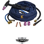 تصویر تورچ آرگون آب خنک wp18 - 4 متری wp18