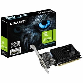 تصویر کارت گرافیک گیگابایت مدل GV-N730D5-2GL حافظه 2 گیگابایت Gigabyte GT 730 2GB GDDR5 Graphics Card