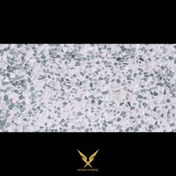 تصویر موزاییک واش بتن 60*30 سفید سبز W412 