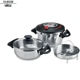 تصویر زودپز ویلز مدل VL6039 Pressure cooker vilez VL6039