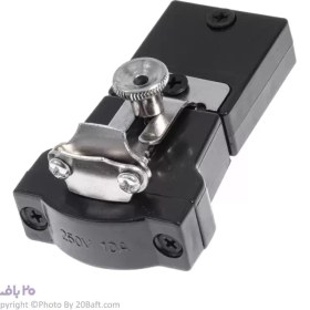 تصویر فیش نر و مادگی قیچی عمود Male plug and female vertical scissors