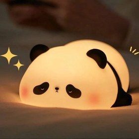 تصویر چراغ خواب سیلیکونی پاندا Panda night light