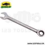 تصویر آچار تکی یکسر رینگ جغجغه ای لایت ژاپن مدل GRM (انواع سایز) - سایز 30 Light Combination Wrench GRM-14 GRM-17 GRM-18 GRM-27 GRM-30 GRM-32