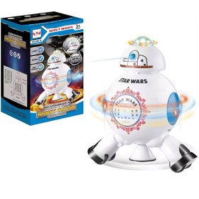 تصویر اسباب بازی ربات فضایی موزیکال 